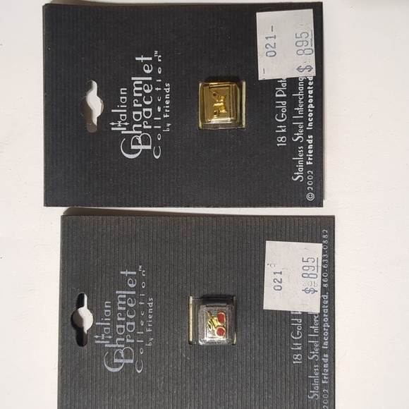 Italian Charm Bracelet Collection By Friends Charm Lot of 16 - Picture 9 of 10